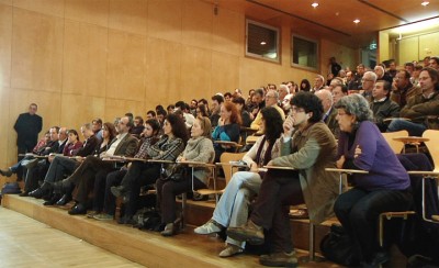 Sessão pública do Bloco na Faculdade de Psicologia e Ciências da Educação, no Porto