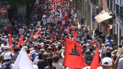 Manifestação da CGTP em Lisboa