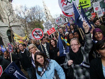 Marcha em Londres - Foto de TUC (Day of Action 30 November) / flickr