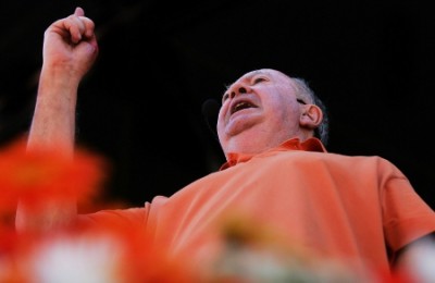 Alberto João Jardim na festa do Chão da Lagoa, 31 de Julho de 2011 – Foto de Homem de Gouveia/Lusa