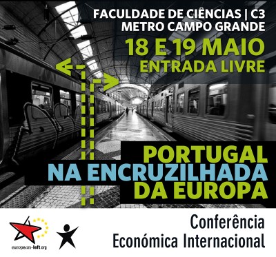 18 e 19 Maio: Conferência “Portugal na encruzilhada da Europa”