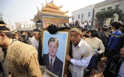 Funeral de Xue Jimbo em Wukan