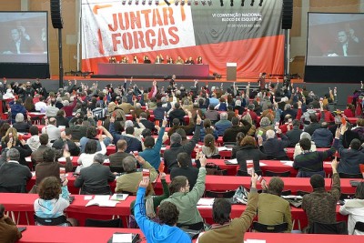 VI Convenção Nacional do Bloco de Esquerda, 2009. Foto de Paulete Matos.