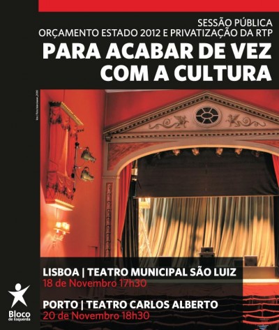 O debate prossegue este domingo às 18h30 no Teatro Carlos Alberto, no Porto