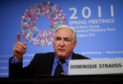 Director do FMI, Dominique Strauss-Kahn. Foto de International Monetary Fund, Flickr.