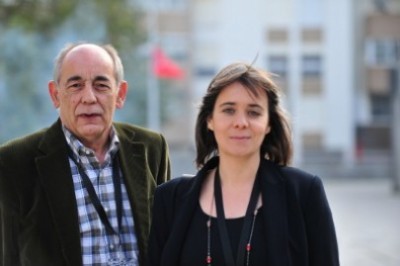 João Semedo e Catarina Martins, os novos co-coordenadores da Comissão Política do Bloco de Esquerda. Foto de Paulete Matos.