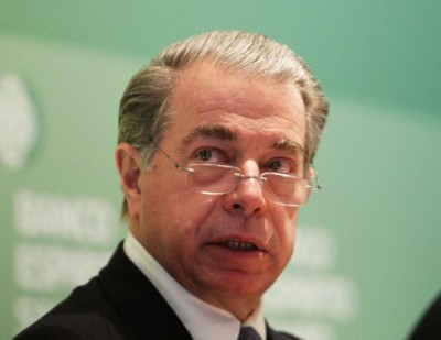 Ricardo Salgado, presidente do Banco Espírito Santo. Foto Andre Kosters/LUSA.