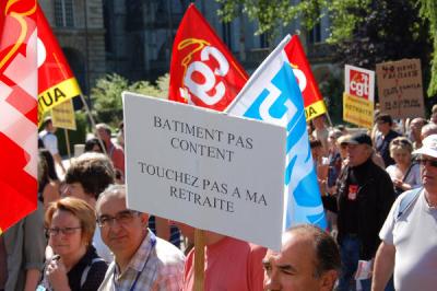 Manifestação em Rouen. Foto de  clauderouen, da Phototèque du 
Mouvement Social