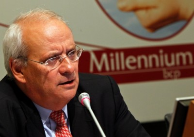 Carlos Santos Ferreira, presidente do Millenium BCP, 28 de Julho de 2010 – Foto de João Relvas/Lusa