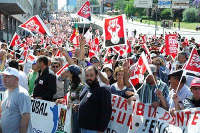 Os trabalhadores reivindicam salários justos e contestam as ingerências do governo na autonomia do Poder Local. Foto de Paulete Matos