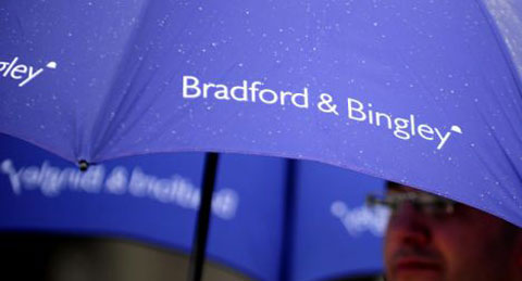 Não há chapéu de chuva que proteja o banco Bradford & Bingley da crise internacional
