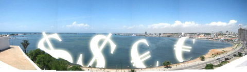 Prejuízos das off-shores com acções do BCP foram disfarçados por imobiliária que participa na reconstrução da baía de Luanda. Foto Erik Kristensen