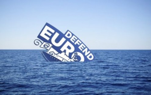 Imagem da campanha contra o barco da extrema-direita Defend Europe da organização Hope no Hate. 