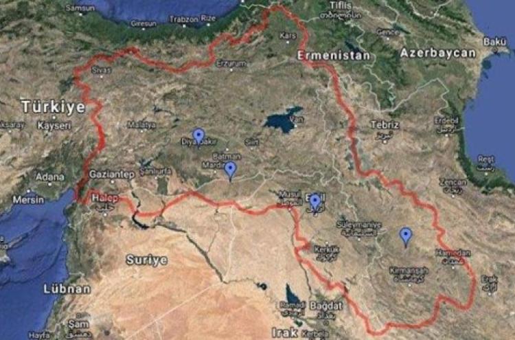 Mapa do Curdistão deixou de estar disponível no Google, a partir de 26 de dezembro de 2018, a pedido do Governo turco