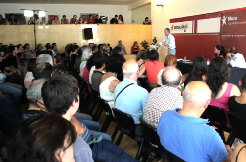 Sessão de encerramento no Fórum Socialismo 2012, que se realizou este fim de semana em Santa Maria da Feira