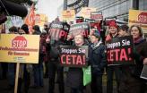 Protesto contra o CETA - é urgente combater este e outros tratados semelhantes, protegendo a democracia, a saúde, o trabalho e o ambiente