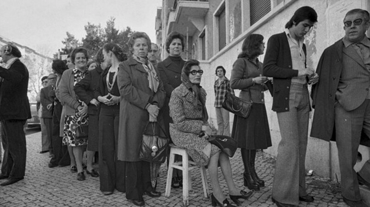Foto publicada pela Plataforma Portuguesa para os Direitos das Mulheres.