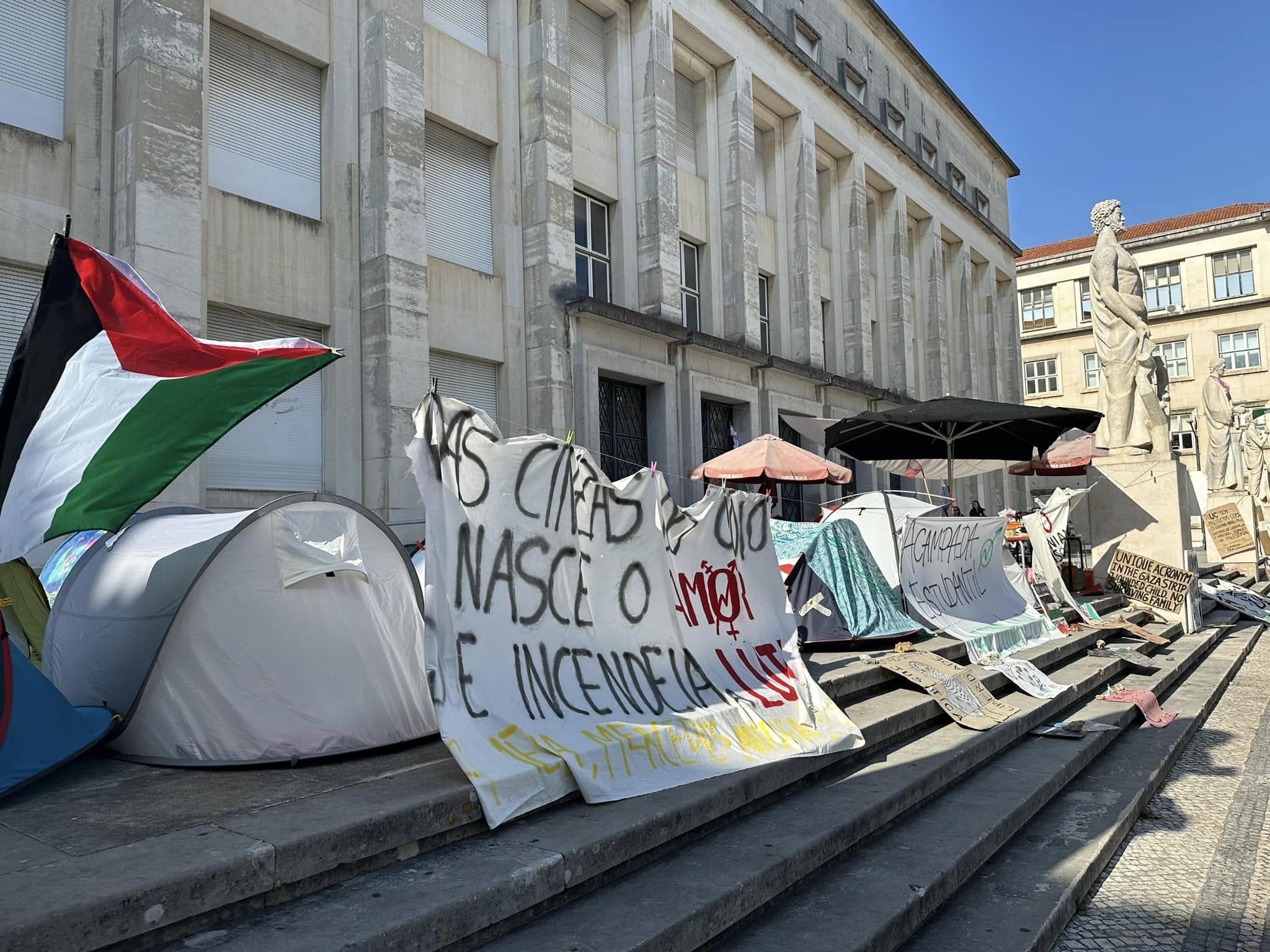 Acmpada pela Palestina em Coimbra
