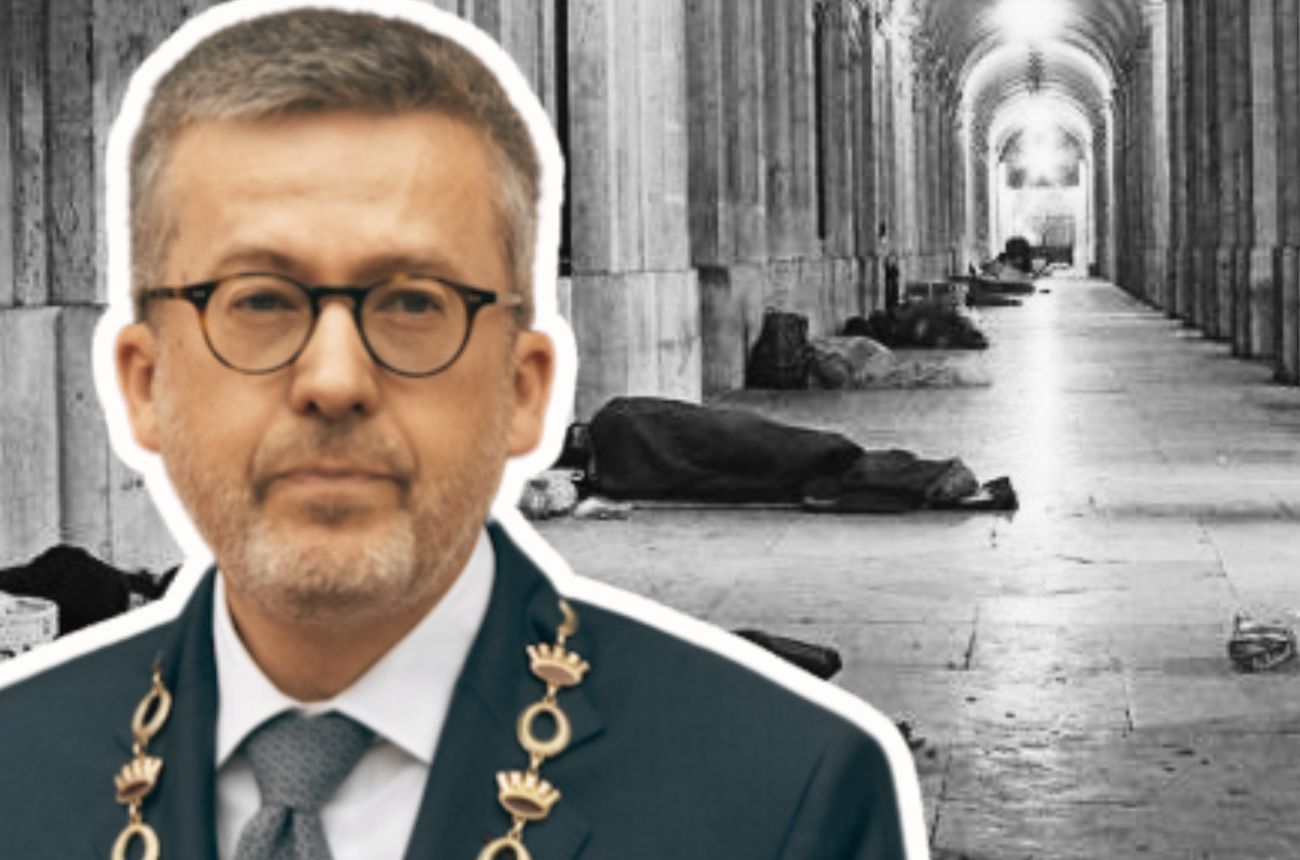 Moedas e as pessoas sem-abrigo na Baixa de Lisboa
