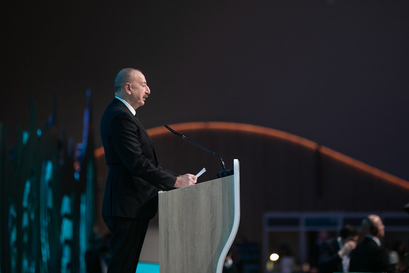 Aliyev na abertura da COP29