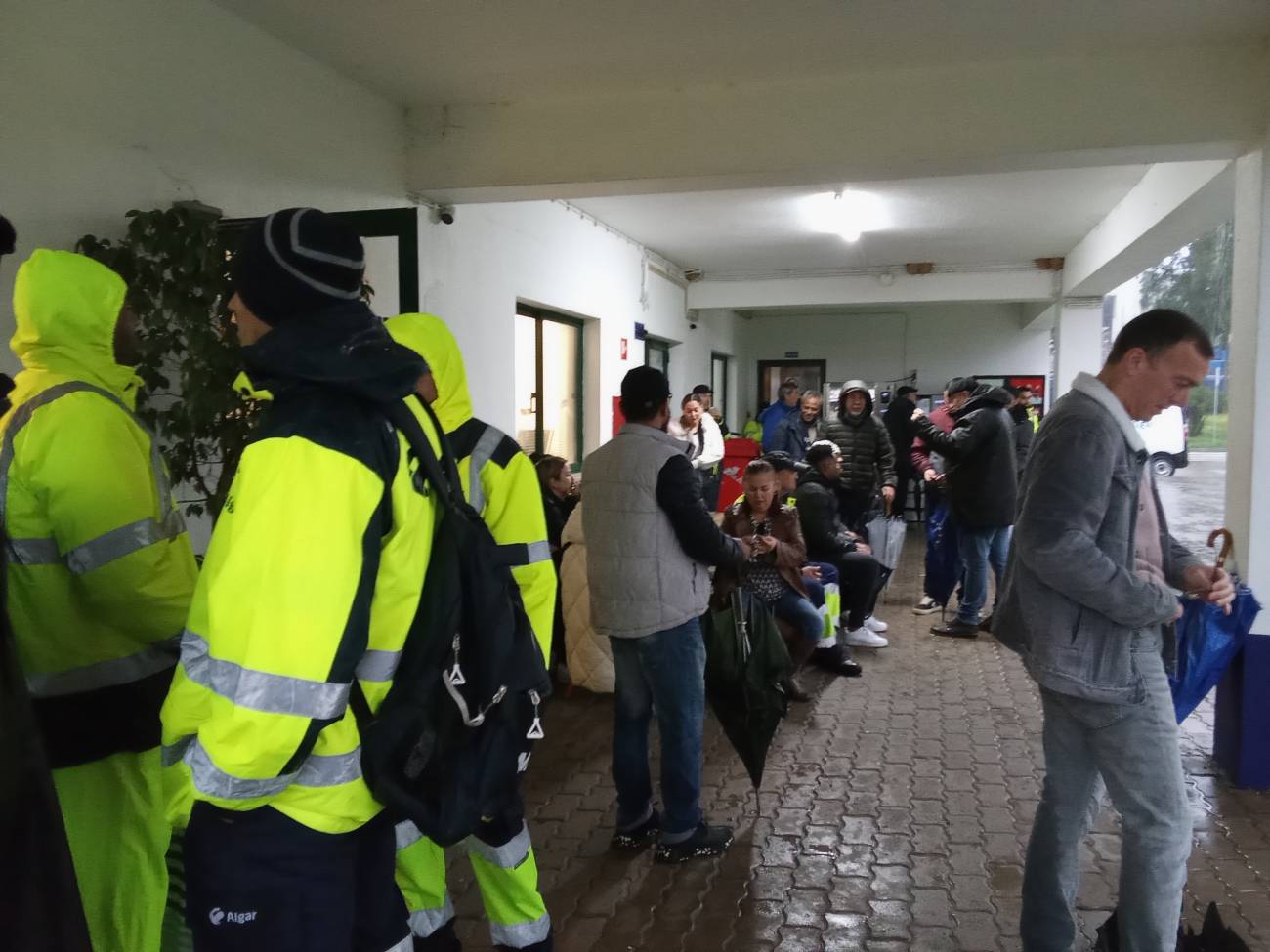 Concentração dos trabalhadores de São João da Venda - Faro
