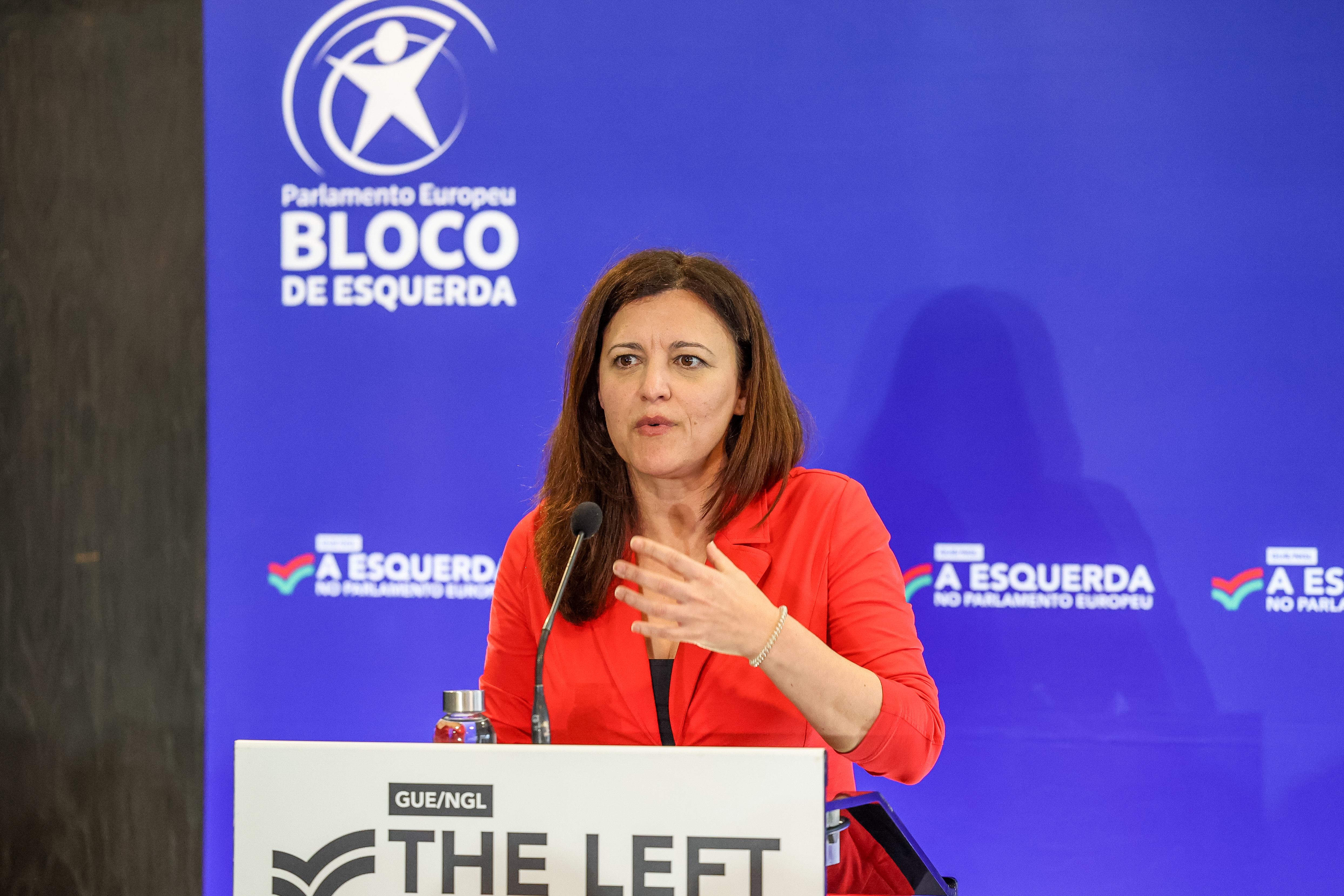 Marisa Matias em Coimbra.