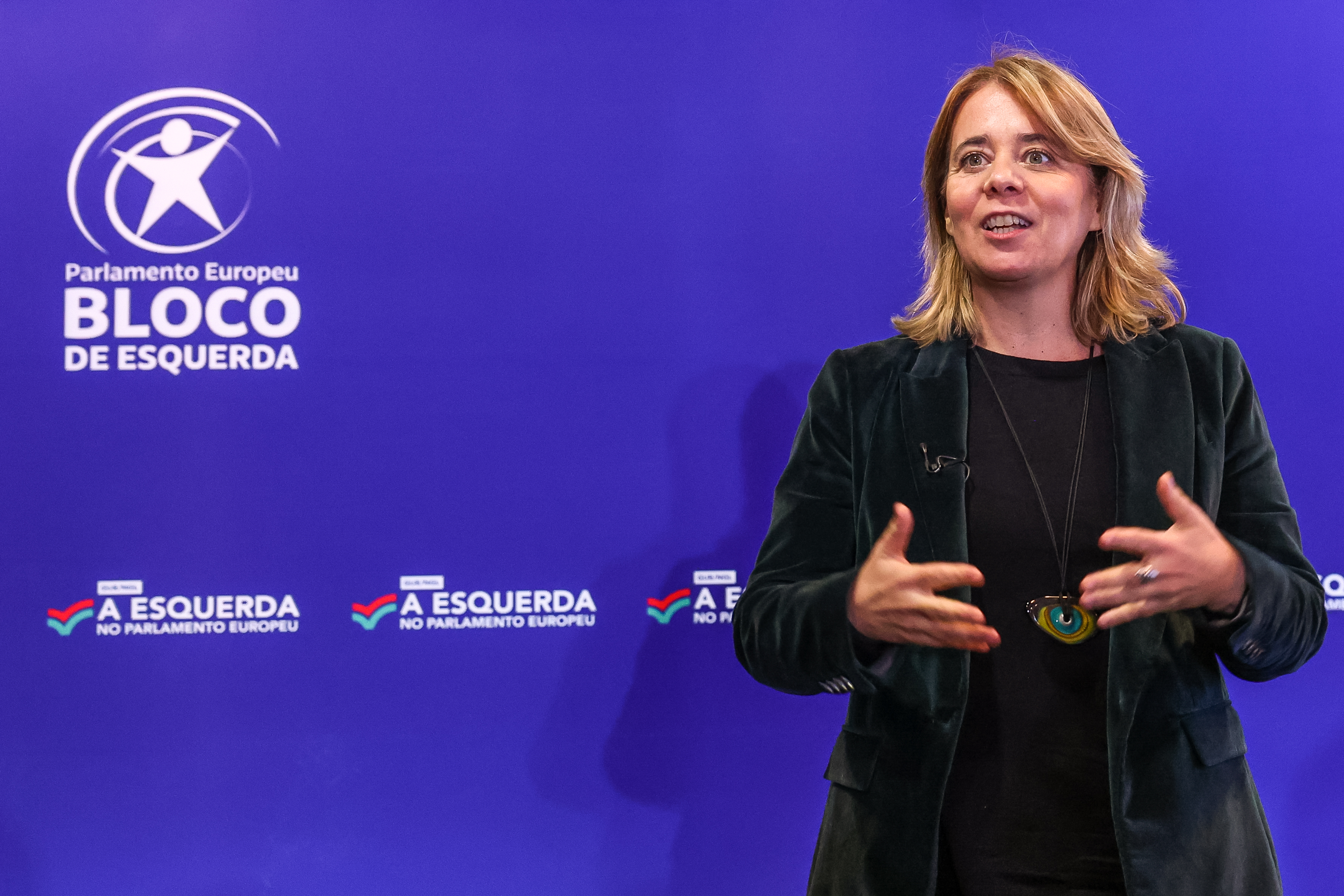 Catarina Martins em Coimbra.