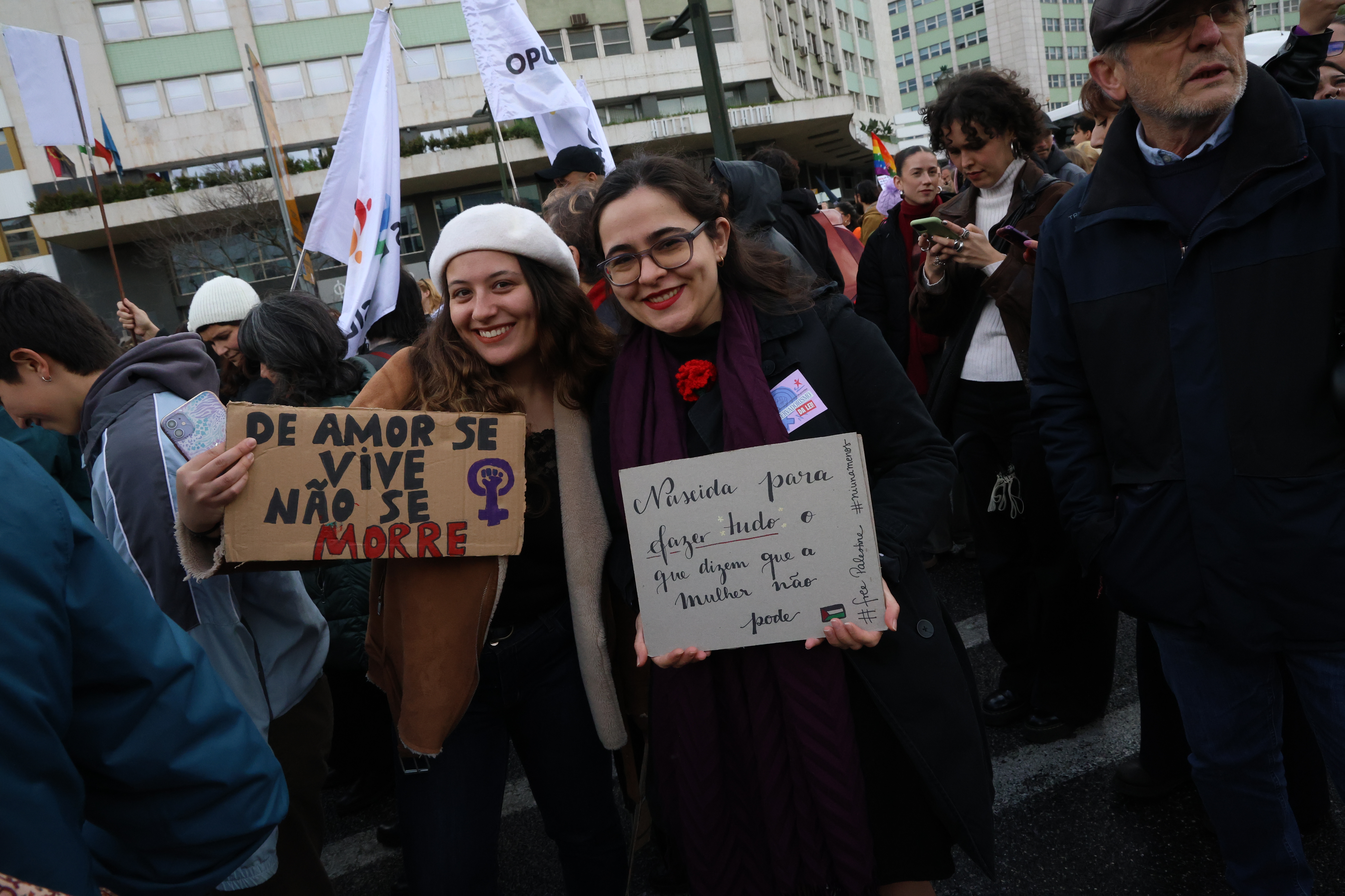 Manifestação 8 de março
