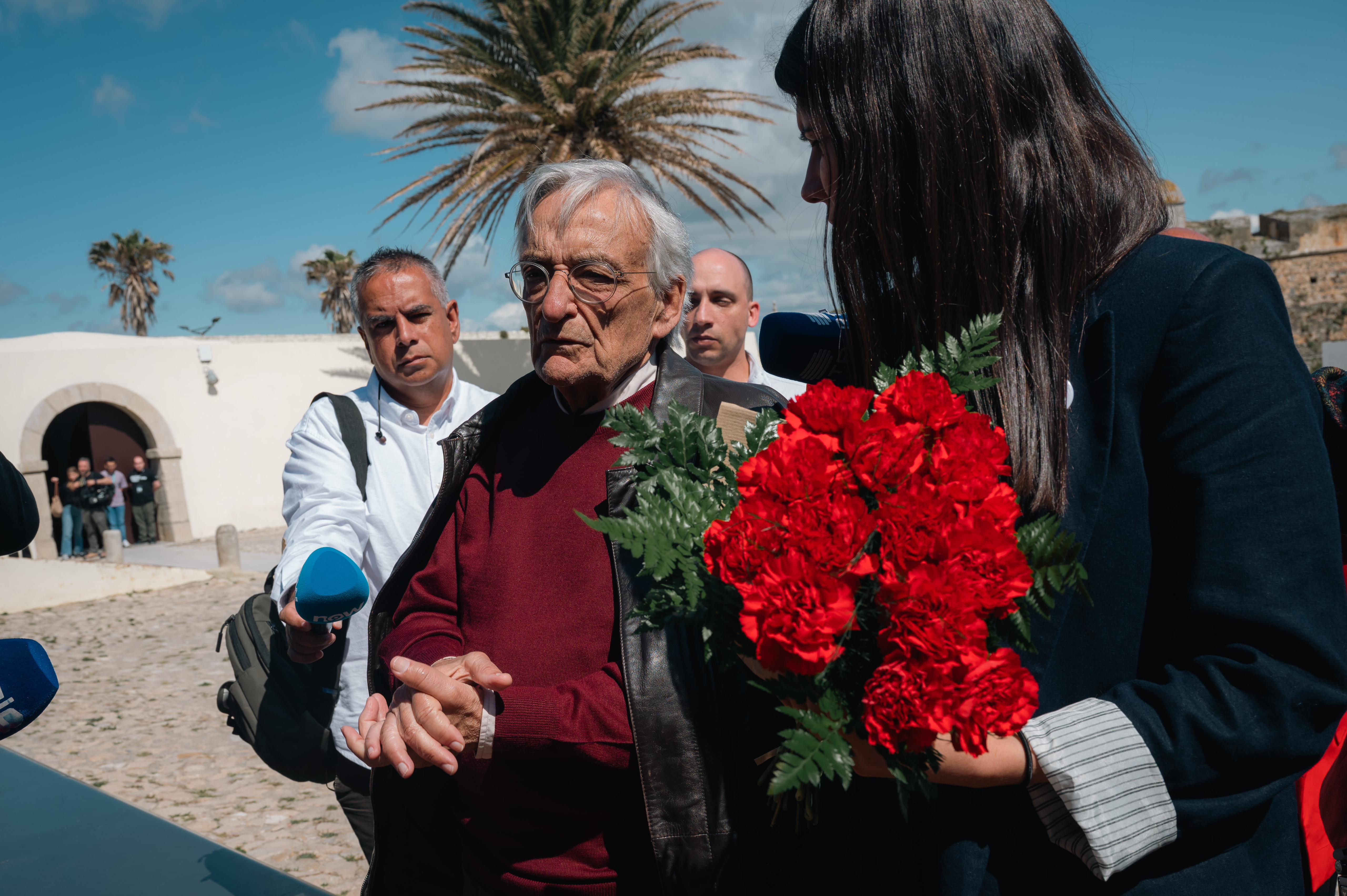 Mariana Mortágua e Fernando Rosas em Peniche
