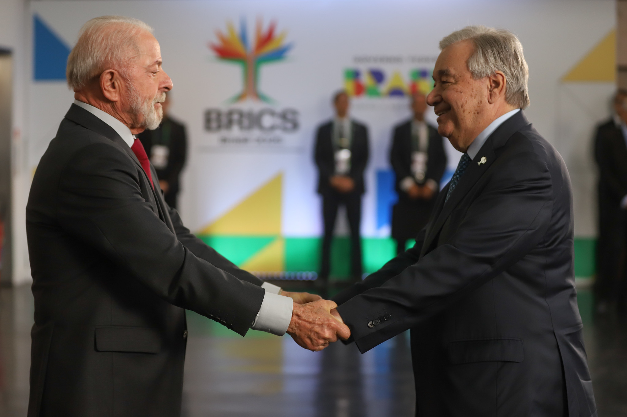 Lula da Silva e António Guterres