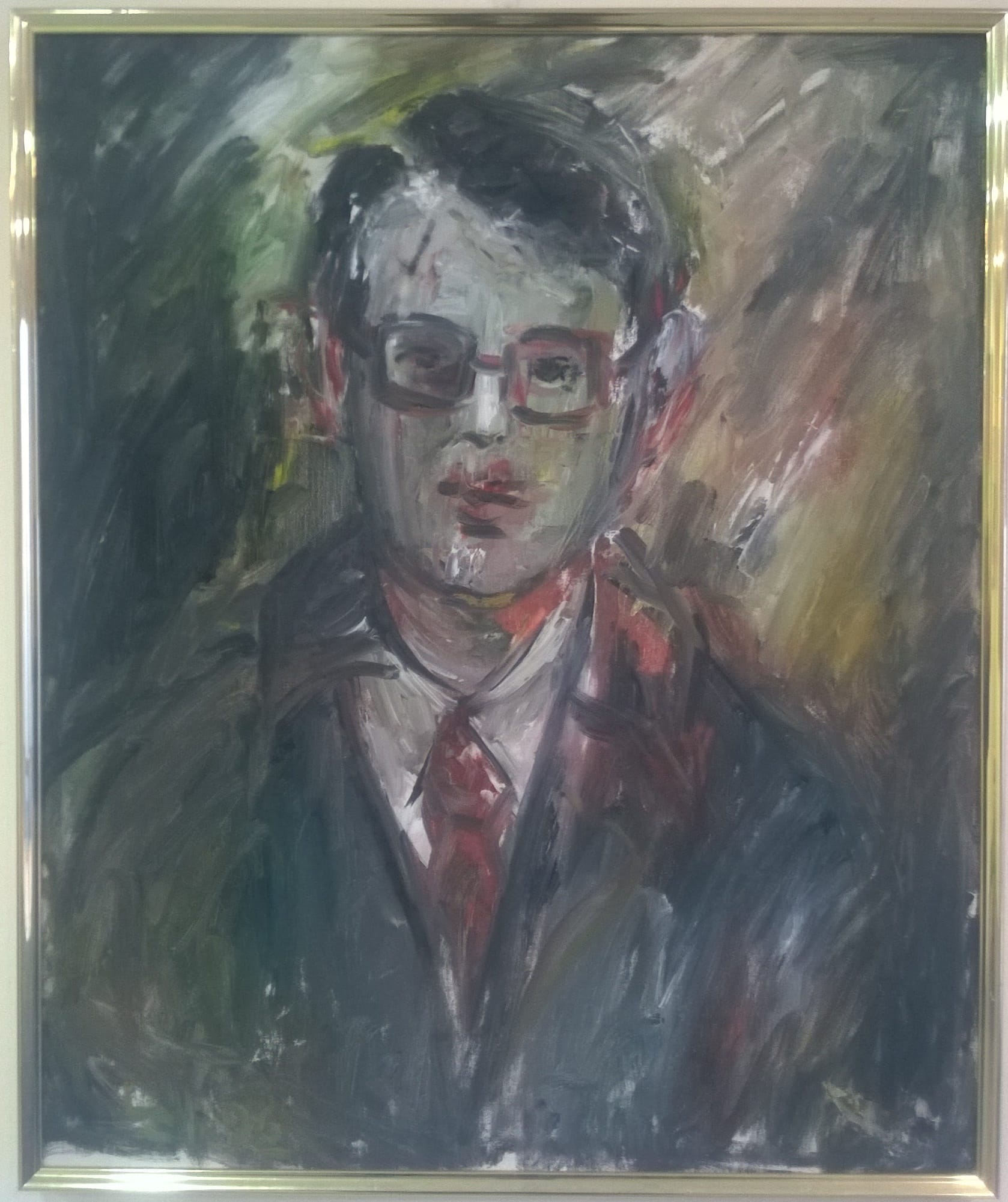 Autorretrato de José Luís Fontenla Rodrigues