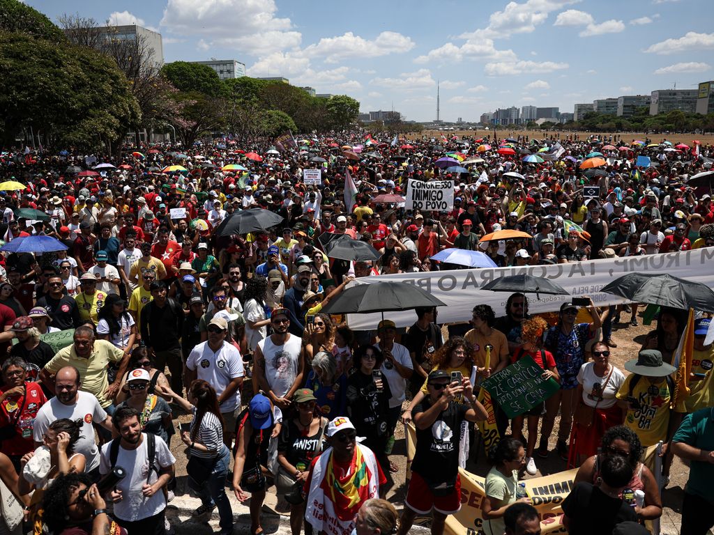 Manifestação em Brasília