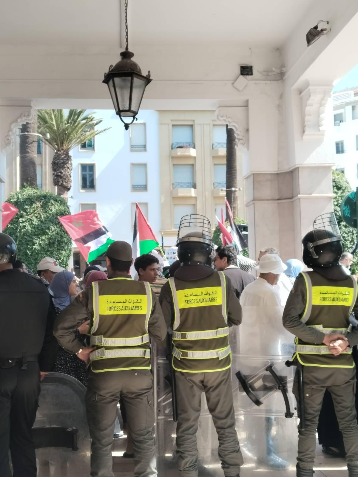 Repressão aos protestos de solidariedade com a Palestina este ano