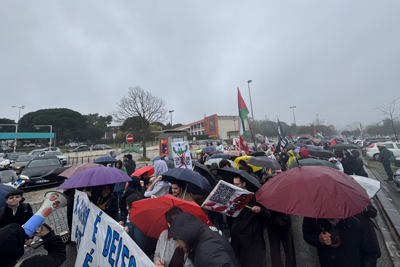 Manifestação em Lisboa