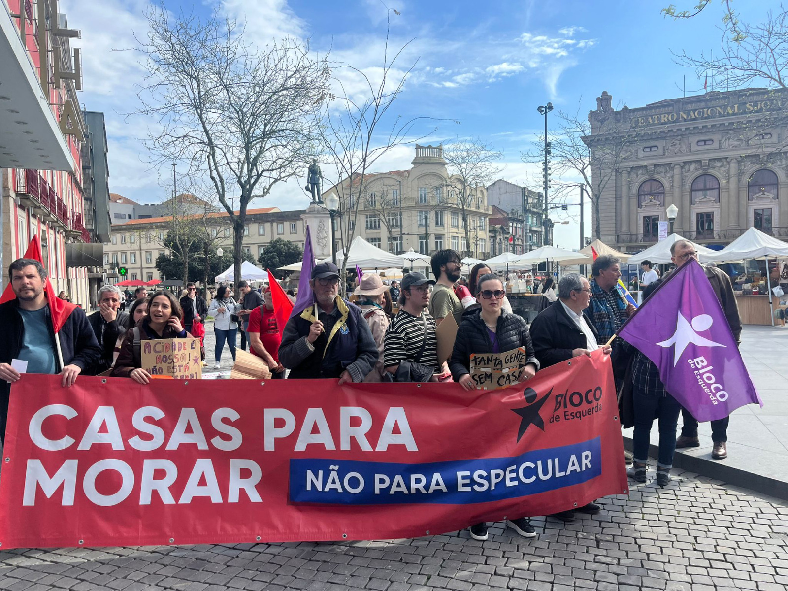 Manifestação “Casa paa Viver” no Porto