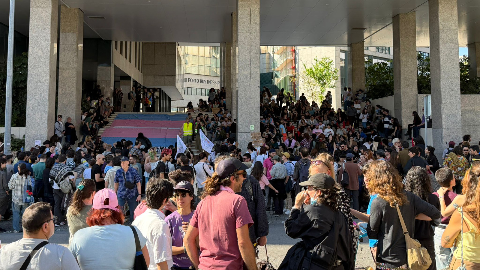 Manifestação no Porto