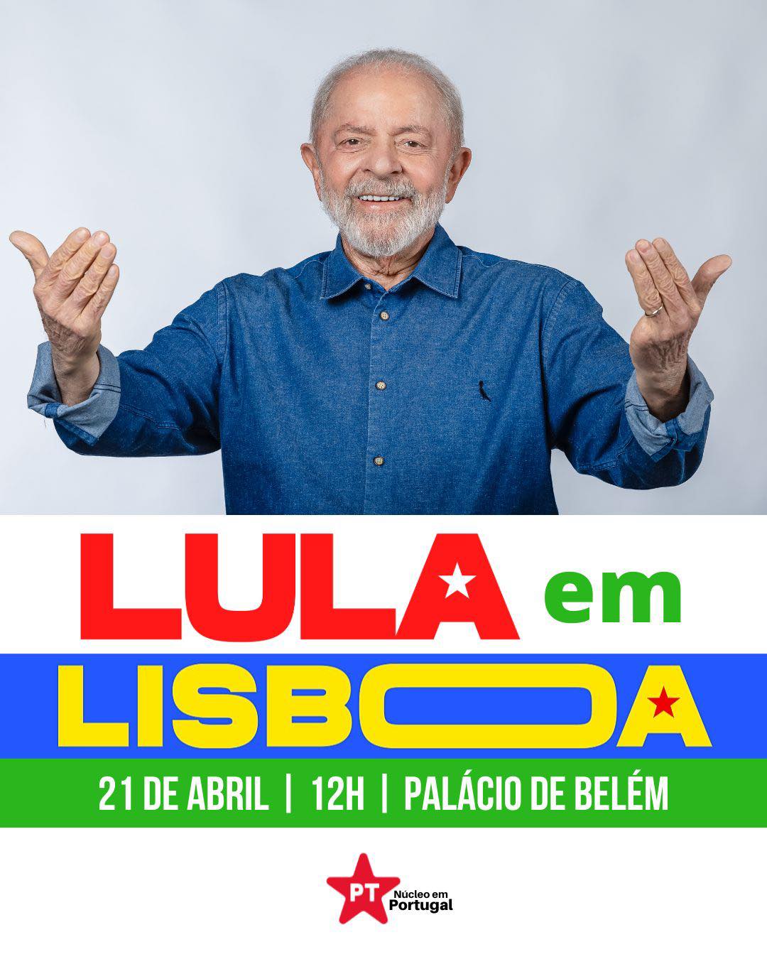 Lula em Lisboa