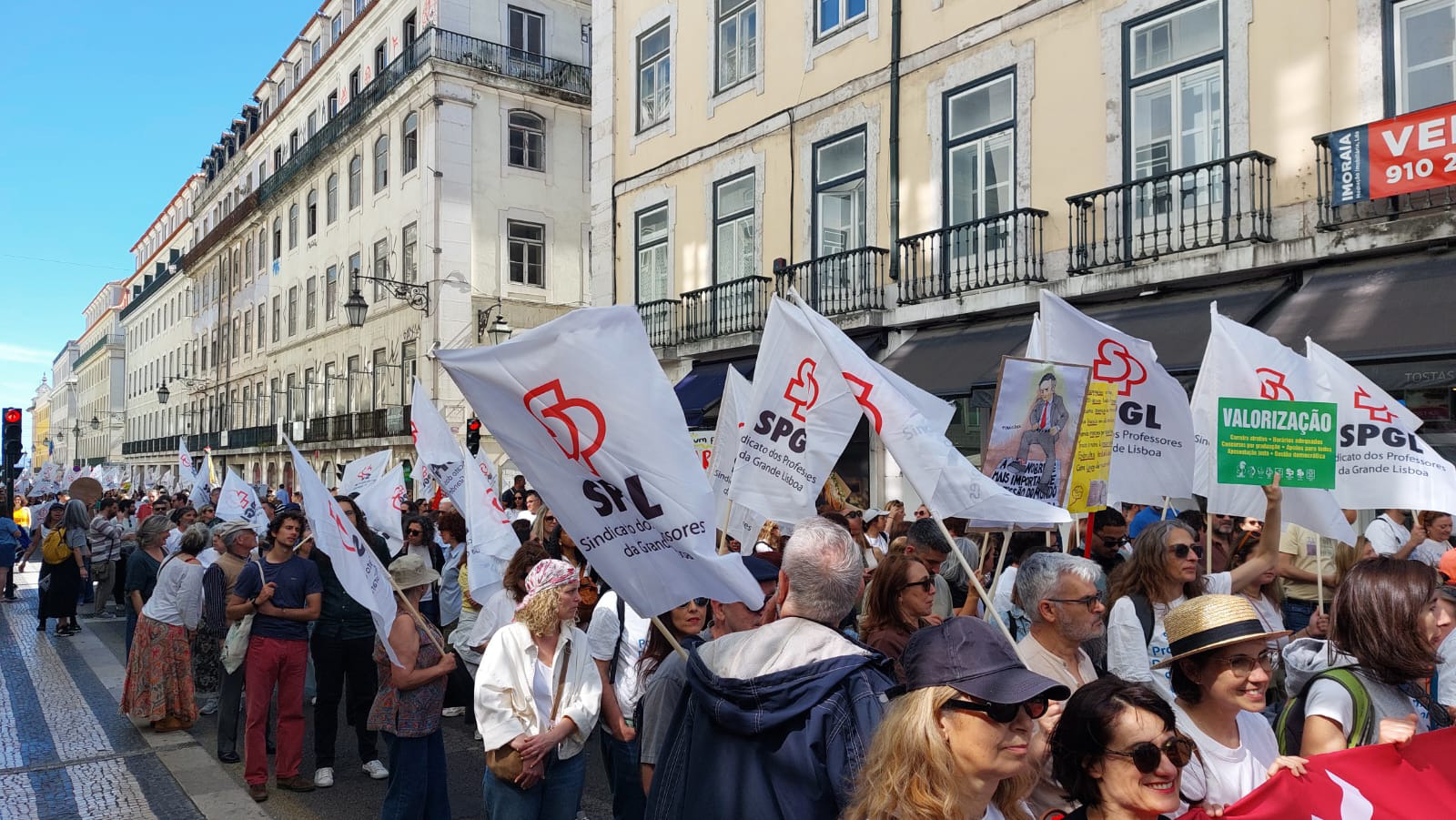 Manifestação da Fenprof em Lisboa