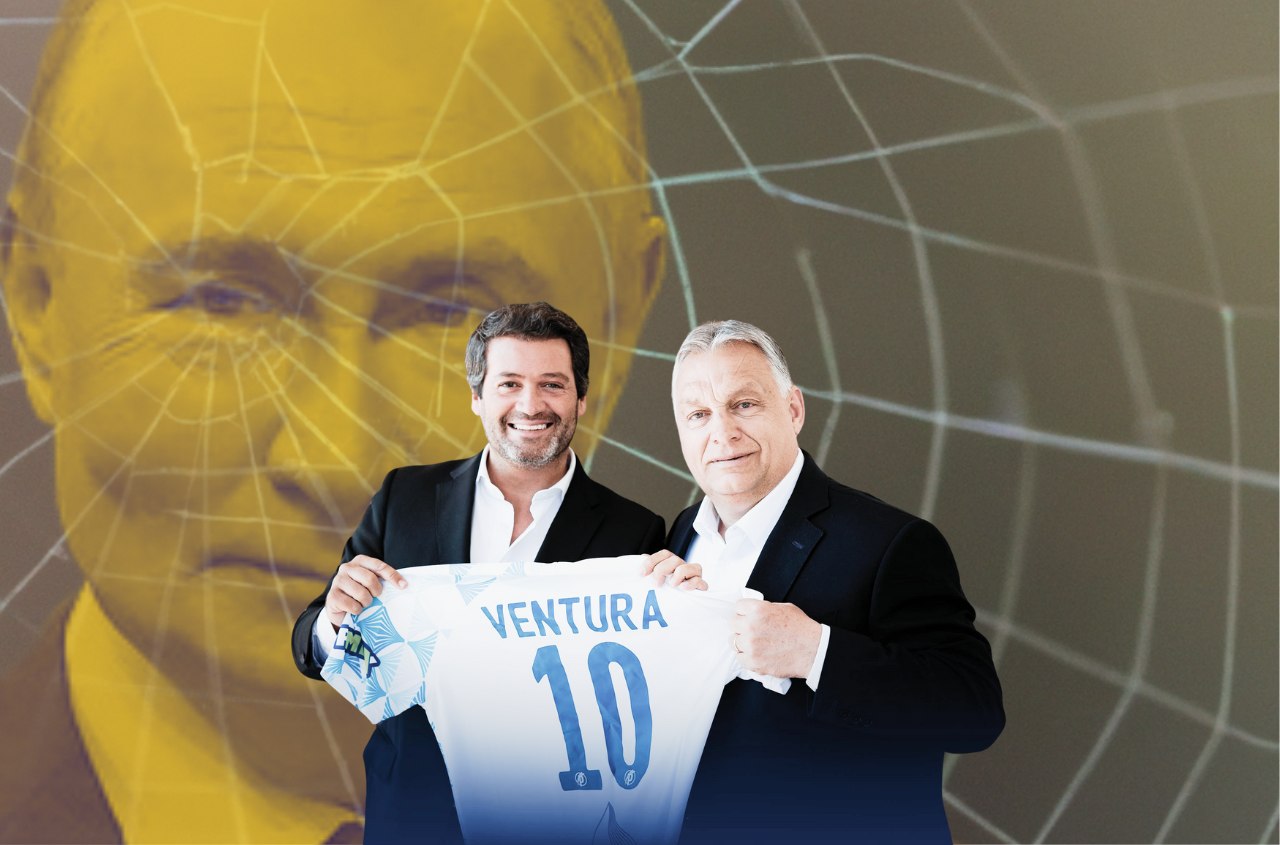Ventura é a mais recente contratação do grupo aliado de Putin no Parlamento Europeu