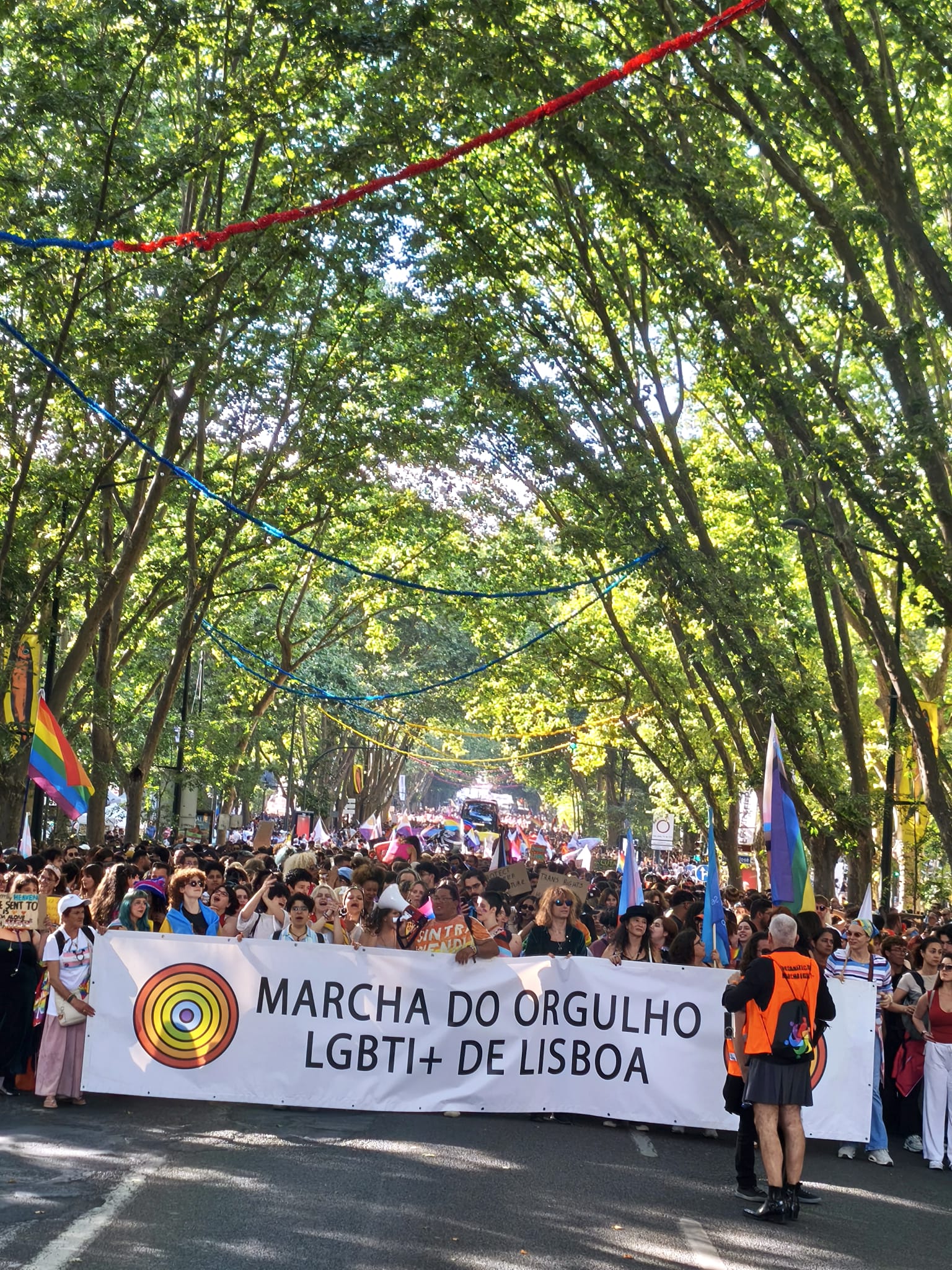 Marcha do Orgulho LGBTI+ em Lisboa
