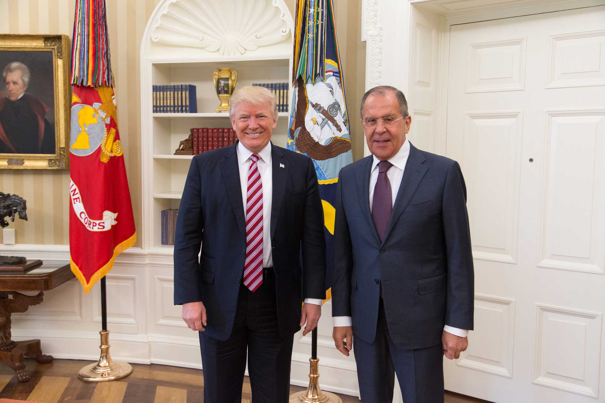 TRUMP E LAVROV
