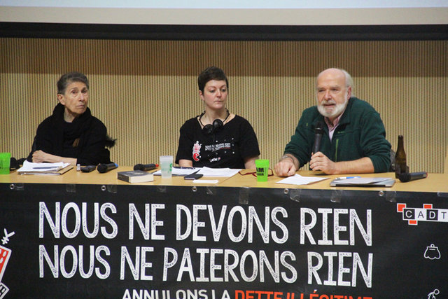 Silvia Federici, Noëmie Cravatte e Éric Toussaint