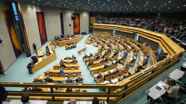 Tweed Kamer - O parlamento da Holanda tem 150 deputados