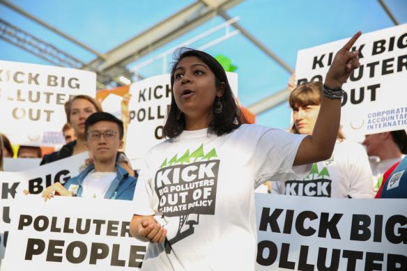 A 22ª Conferência das Partes da Convenção-Quadro das Nações Unidas para as Alterações Climáticas (COP22) começou nesta segunda-feira, 7de novembro de 2016 - Foto de stopcorporateabuse.org