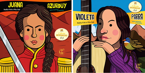 Neste mês de março chegou uma nova coleção infantil editada pela “Tinta da China”, reeditando uma criação da editora argentina Chirimbote - As anti-princesas, com heroínas reais, apresentará as mulheres como elas são