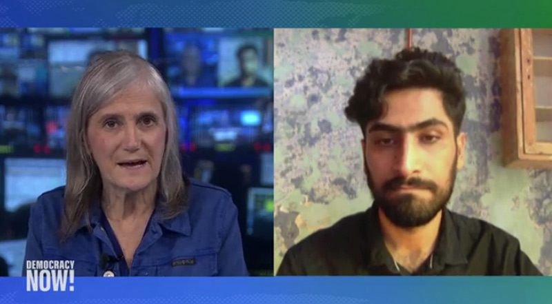 Amy Goodman e Haroun Rahimi