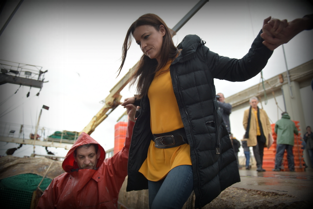 Foto do dia | Visita ao Porto de Pesca de Portimão