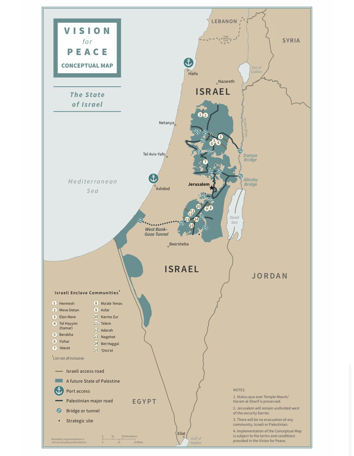 Plano de Trump para a Palestina.