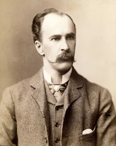  William Osler, um dos fundadores do Johns Hopkins Hospital. Gilbert and Bacon/Wikimedia Commons 