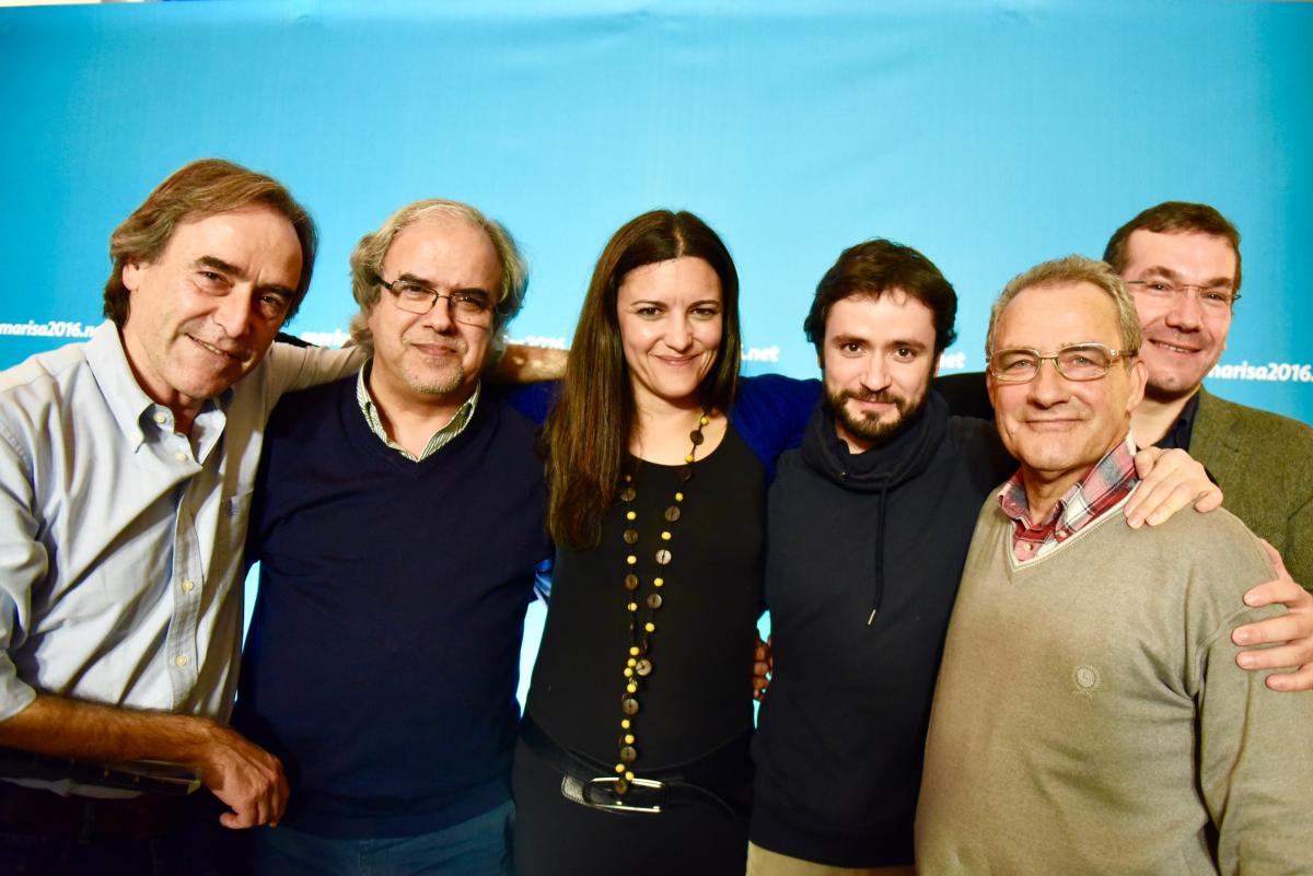 Deputados do Bloco com Marisa em Ponte de Sor